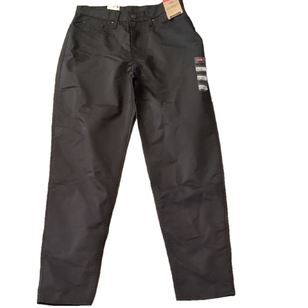 Levi's Black High Waisted Mom Jeans Size 28x30 Irregular